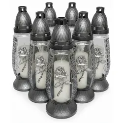 ZNICZ RÓŻA - 076 ( 1 opakowanie 7 szt. )